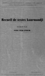 Recueil de textes kourmandji vignette