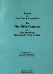 Report of the Central Congress to the Fifth Congress of the Kurdistan Democratic Party of Iran vignette