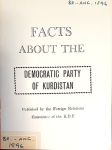 Facts about the Democratic Party of Kurdistan vignette
