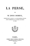 La Perse vignette